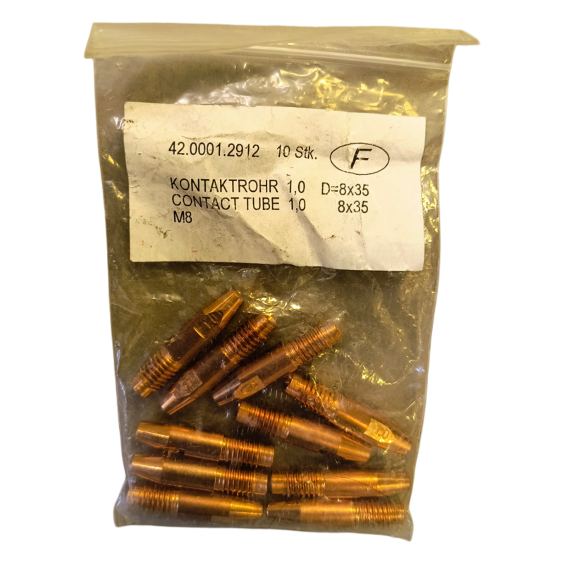 Fronius 42.0001.2912 1.0mm Contact Tips (10 pcs)