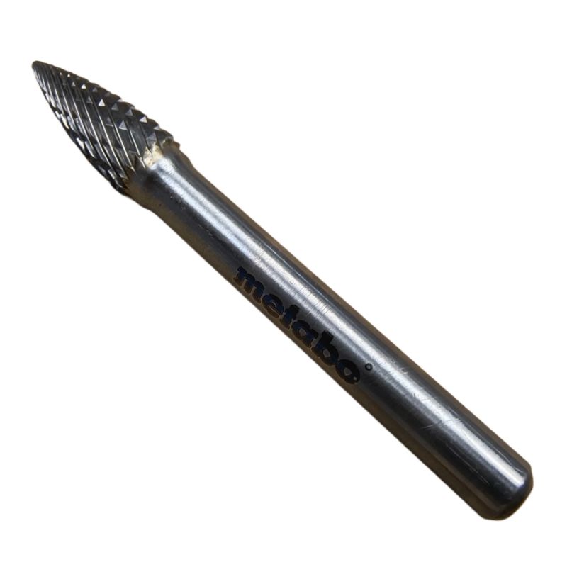8mm Tungsten Carbide Burr - Bevelled Pointed Arch