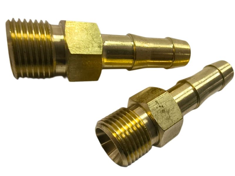 Brass Male Threaded Hose Nipple 10mm x G 3/8 RH