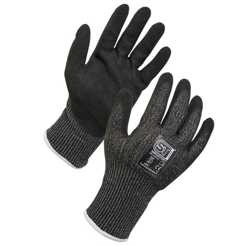 cut resistant gloves - level f - supertouch size 9