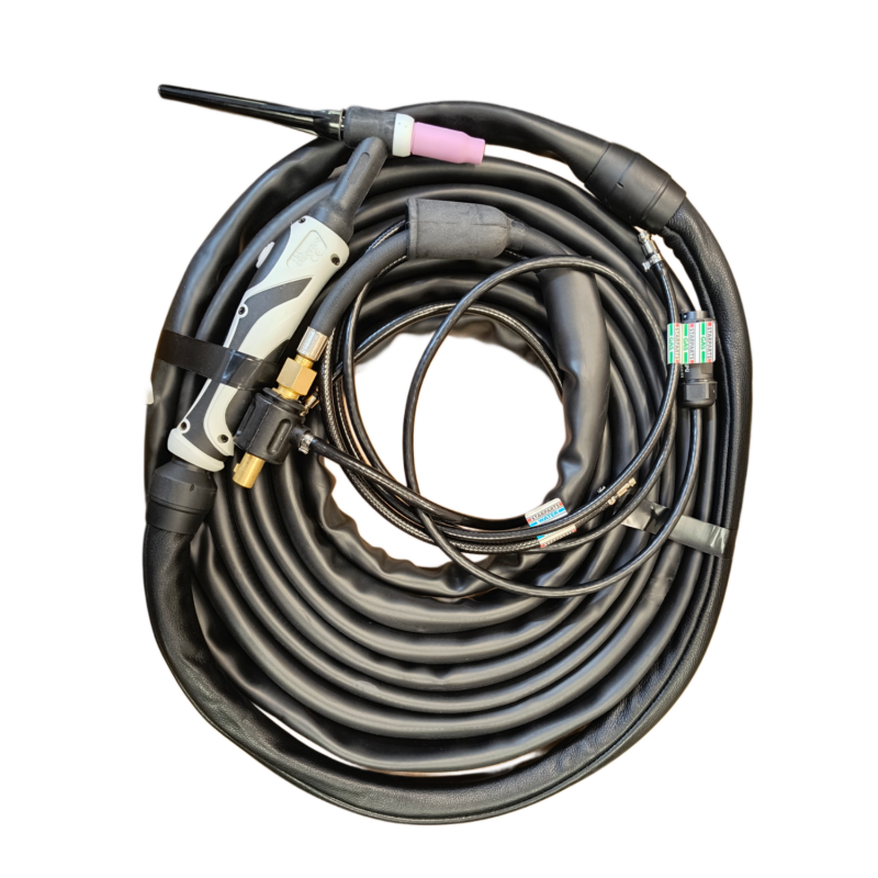 jasic evo tig - water cooled tig torch 8m wp18