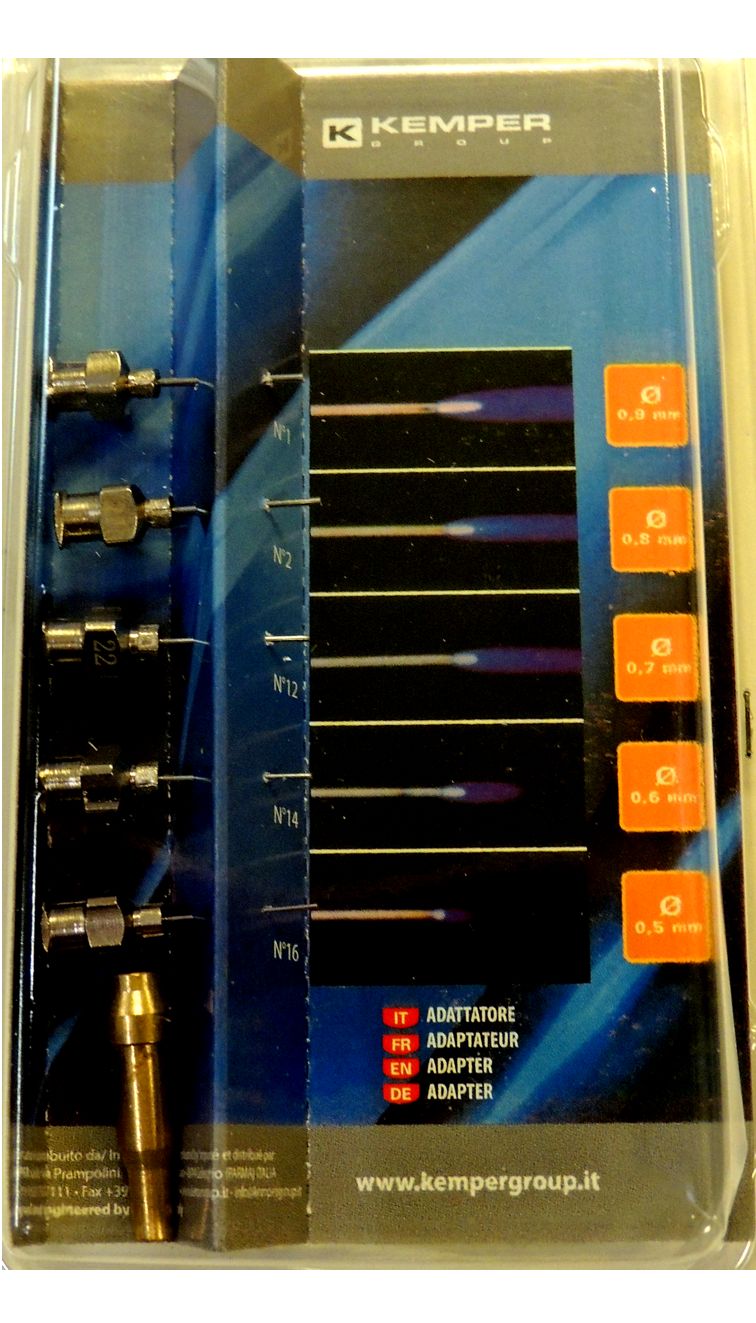 Kemper Set of Five Micro Flame Needle Nozzles