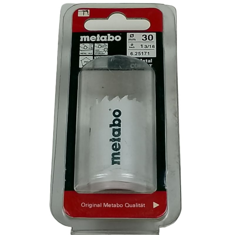30mm or 1 3/16 Diameter Metabo Hole Saw Cutter 625171