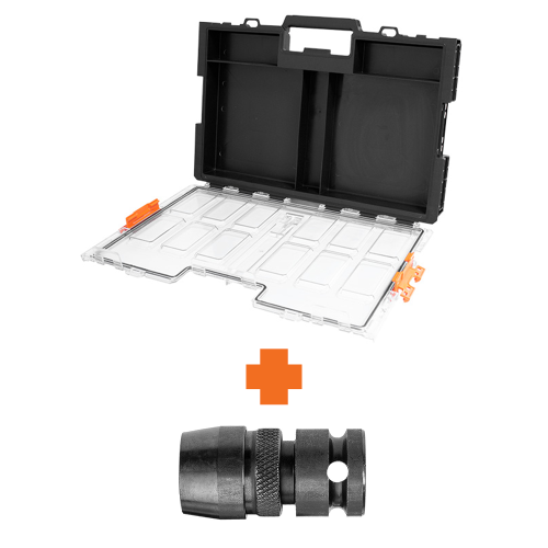 HMT VersaDrive Stakit Half Top Toolcase + free adapter PROMOTIONAL ITEM