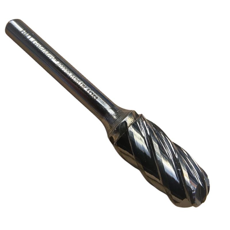 12mm Burr for Aluminium - Cylinder with round end