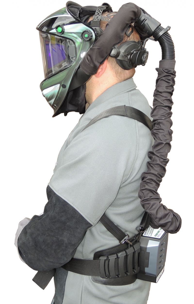 PAPR TC180D Air Fed Powered Respirator ADF Welding Helmet
