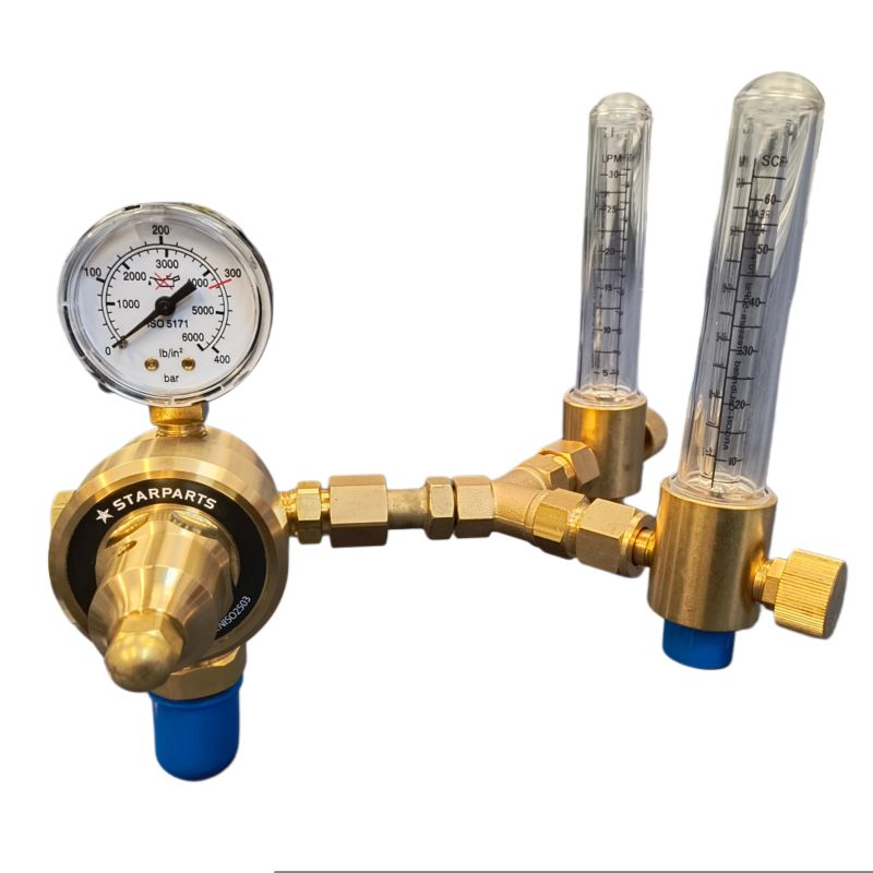 GCE  783646 - BOC Type Dual Flowmeter Regulator