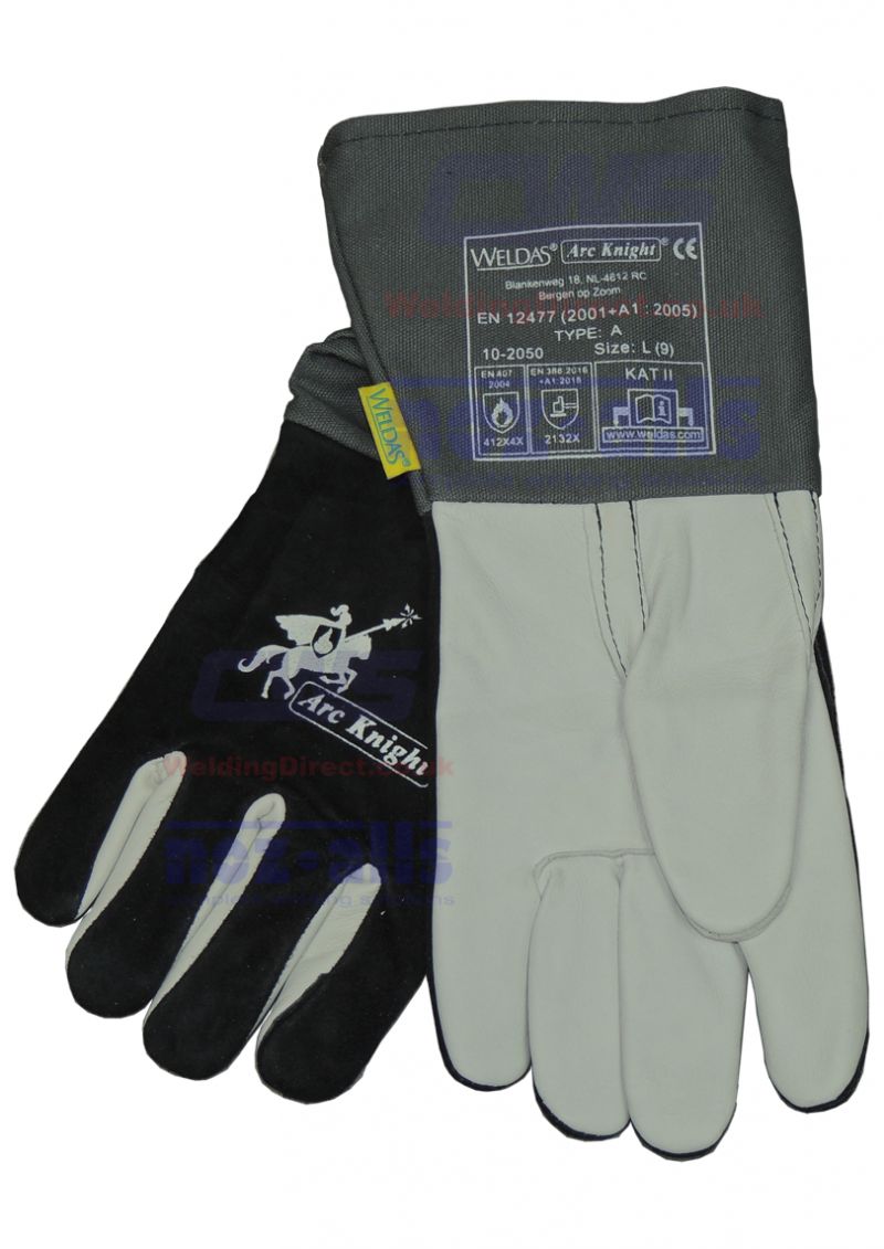 Weldas 10-2050L - Arc Knight MIG Gauntlets - Large