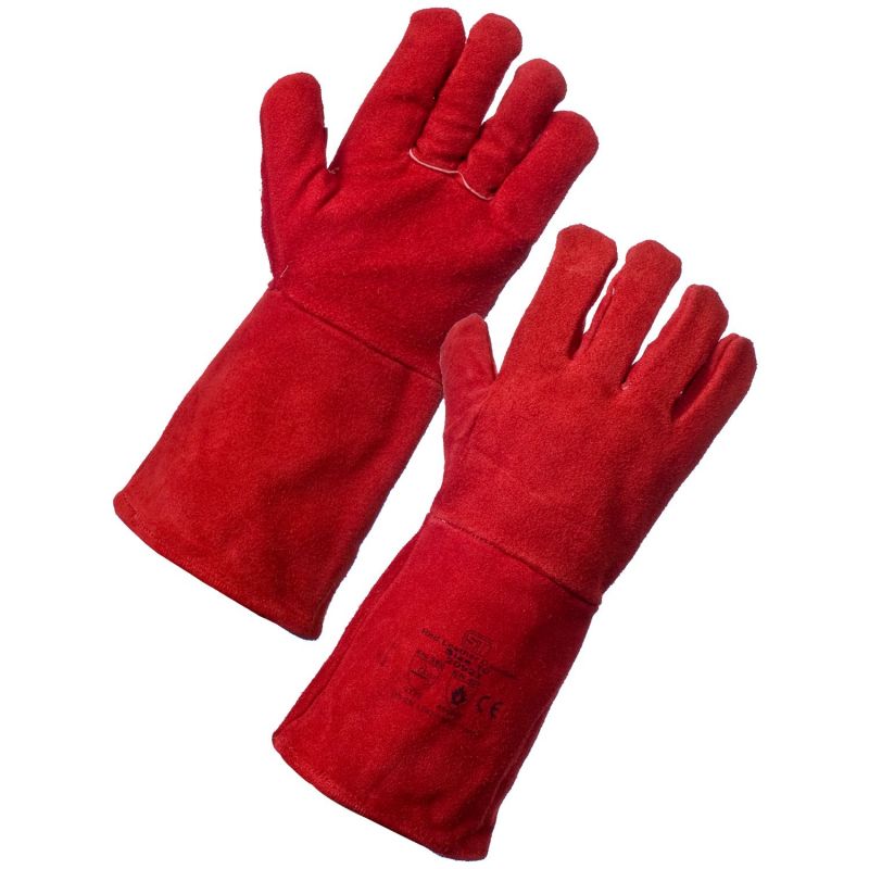 Cat2 Red MIG Gauntlets