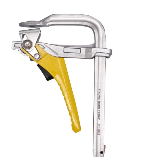 Sliding Ratchet Utility Clamp - Strong Hand Tools UF65RM - 180mm Capacity
