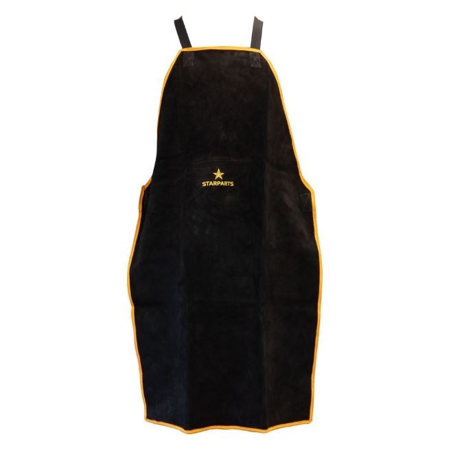 StarParts Black Leather Apron 24x36"