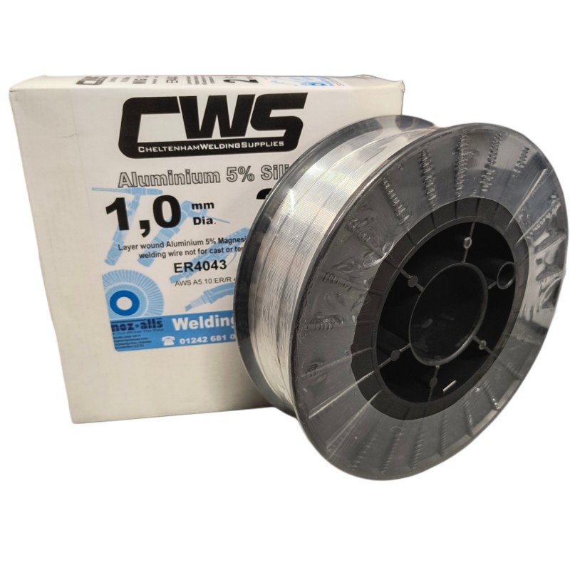 4043 1.0mm 2kg - Aluminium MIG Wire AlSi5 - 5