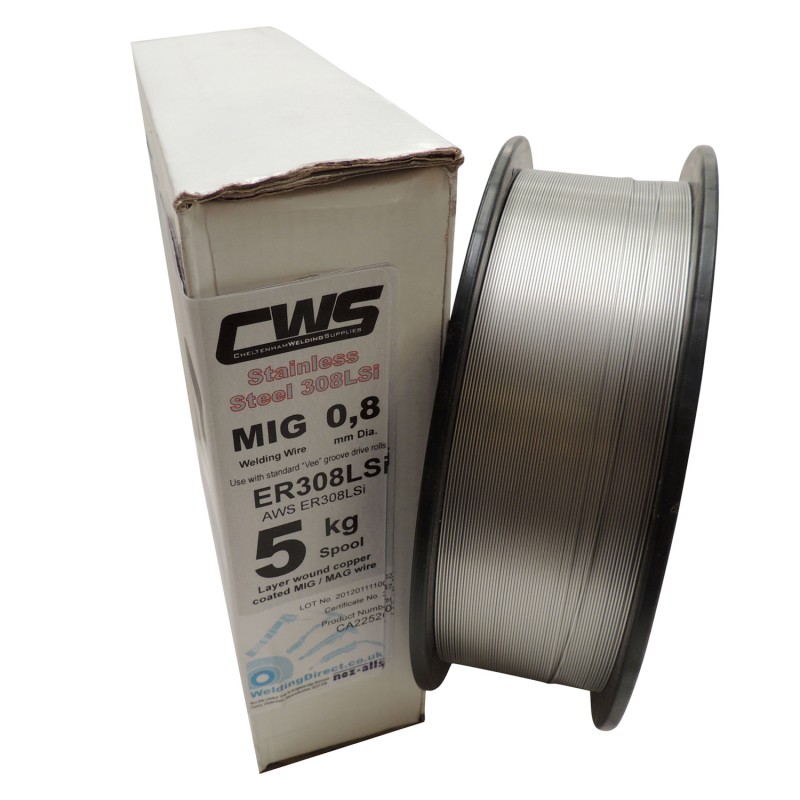 308LSi 0.8mm MIG Wire 5kg - CWS