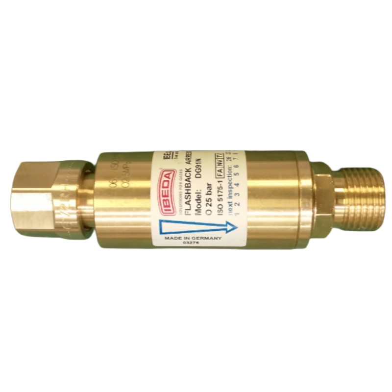 G1/2 Oxygen Flash Back Arrestor High Flow - R