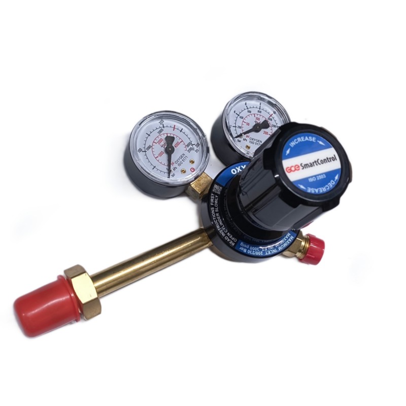 GCE Smart Control Oxygen Regulator - Single S