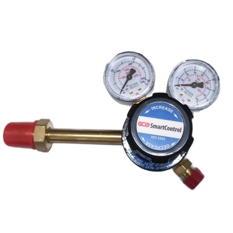GCE Smart Control Oxygen Regulator - Single S