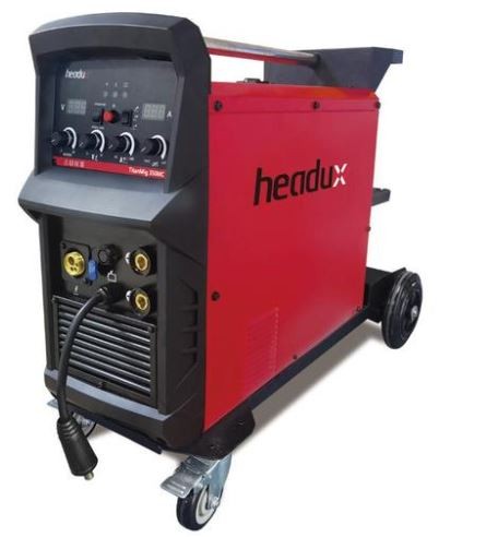 mig welder headux inverter mig 350c - headux titan mig 350 compact  built in trolley - 3 phase