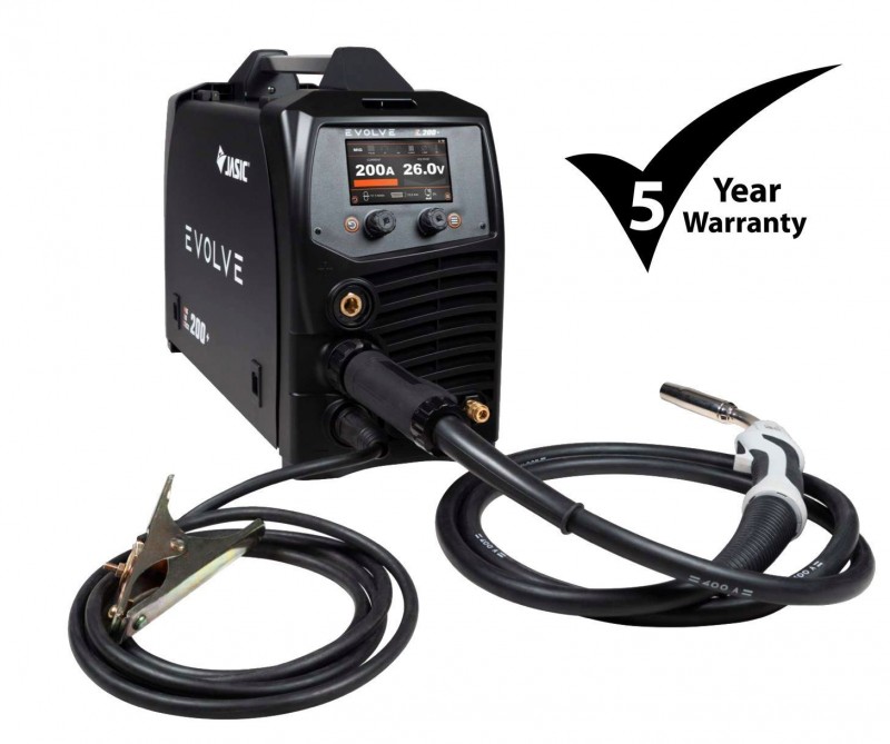 jasic evolve - 200a double pulse mig welder