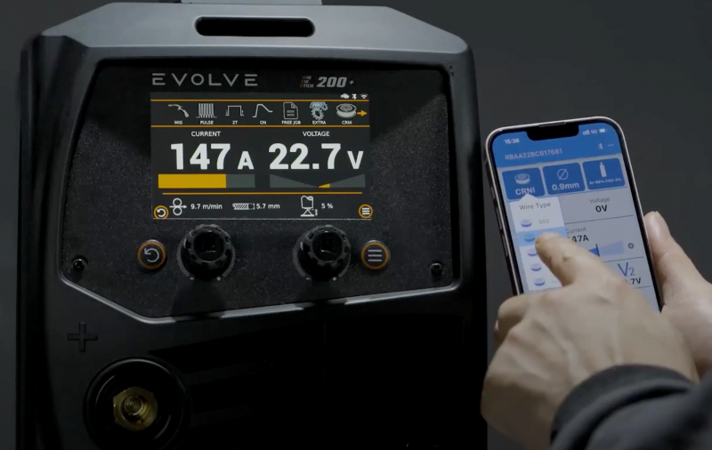 Jasic Evolve - 200A Double Pulse MIG Welder