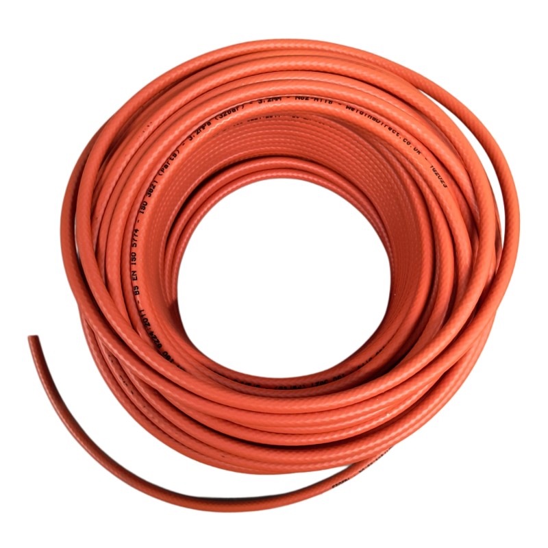 3mm Micro Bore Hose - Propane / Orange - Per 