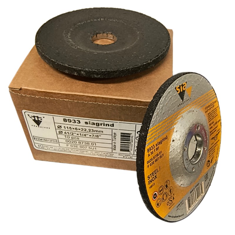 Sia 0020.4706 - 115x6x22.23mm Grinding Disc (