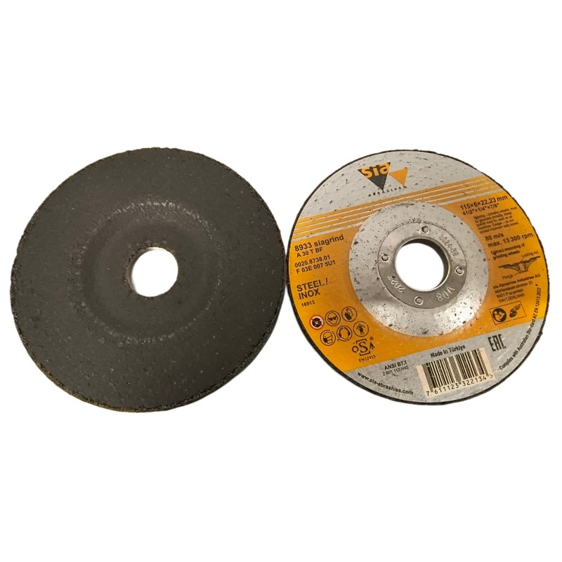 Sia 0020.4706 - 115x6x22.23mm Grinding Disc (