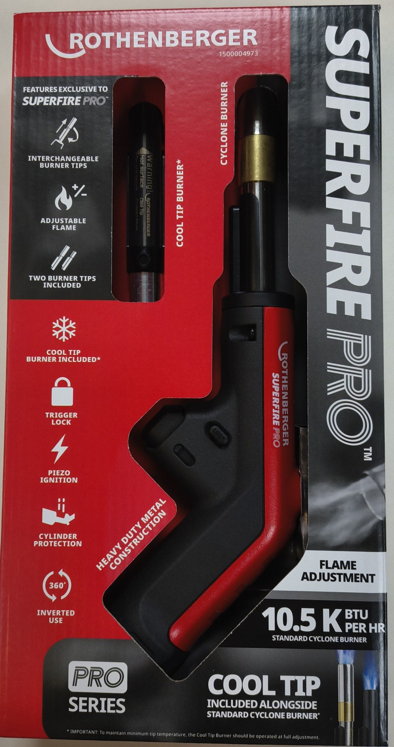 SuperFire PRO Professional Blowtorch Set - In