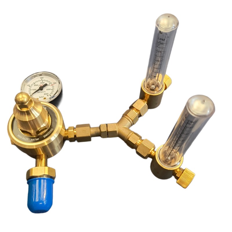 GCE  783646 - BOC Type Dual Flowmeter Regulat
