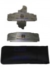 Fillet Weld Gauge Set of 7 Leaves Stainless S