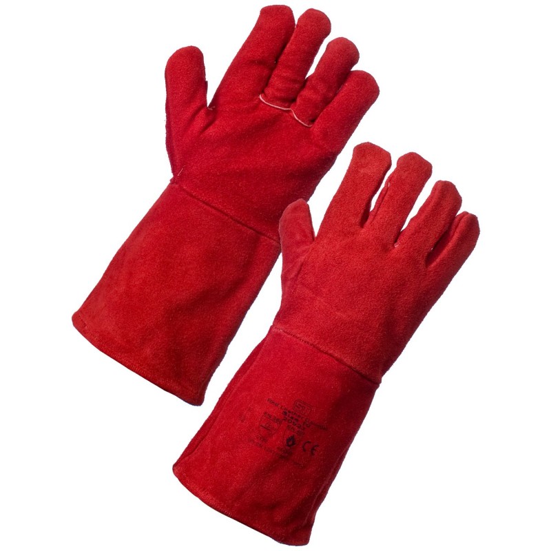 Cat2 Red MIG Gauntlets