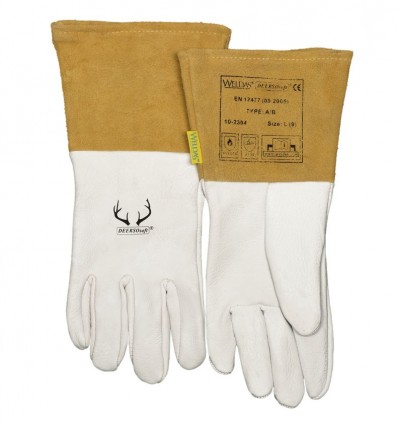 Weldas 10-2304 - DeerSOsoft TIG Gloves - Size Medium