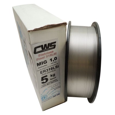 316LSi 1.0mm Stainless MIG Wire 5kg - CWS