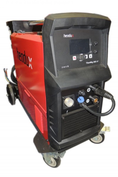 Headux Pulsed MIG Welder 268iXP 250 Amp - Synergic Compact Inverter MIG Package