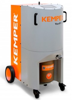 kemper vacufil 125 on torch welding fume extractor for high industrial usage