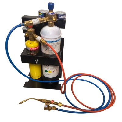 Mini Lead Welding Model O Setup - CWS Original - Large Oxygen and Propylene (MAPP)