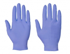 blue nitrile gloves - disposable gloves size small
