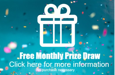 Monthly Prize Draw!