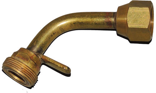 Air / Propane Torch Bent Neck 50mm small burner