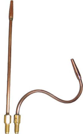 Flexible welding nozzle to fit Lt. Wt. mixer